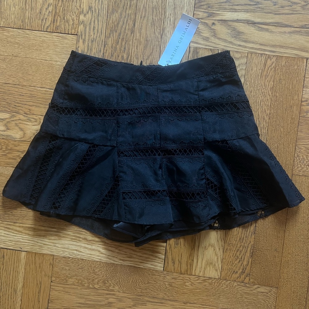 NWT Karina Grimaldi Black Shorts
